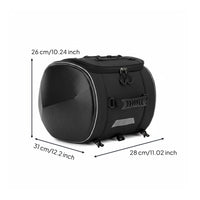 Helmet Storage Bag Long-Lasting Motorcycle Tail Pack Two-in-Number a Use