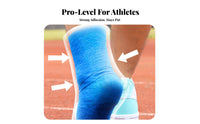 Does Not Stick to Skin or Hair Elastic Ankle Support Tape Stretchy Ankle Compression Bandage Hand Tearable for Athletes, Runners