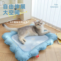 华元hoopet宠物冰垫猫咪凉席夏天降温冰丝冰窝睡觉用小狗凉垫凉席
