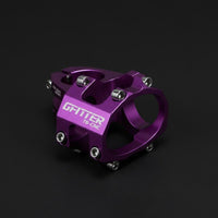 Short 31.8mm Cycle Tube Anodized Finish Mountain Bike Tube Steering Clamp for Cross