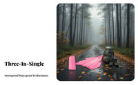 Waterproof Rain Cape Multi-Function Multifunctional Hiking Poncho Full Coverage Hooded Rain Poncho for Cyclists, Campers, Camping, Travel