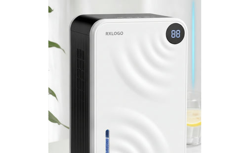 Compact Dehumidifier with Water Tank Quiet Dehumidifier with Led Display Automatic Appliance Portable for Bedroom, Bathroom, Basement