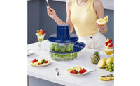 Rechargeable Automatic Fruit Skin Remover Single-Press Operation Fruit Skin Remover Easy to Clean for Elderly