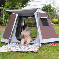 Automatic Pop-Up Beach Camping Tent Waterproof Multi-Person Outdoor Shelter
