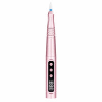 Adjustable Speed Rechargeable Nail Drill Ergonomic Cordless Nail Drill Compact Manicure Machine Lightweight for Pedicure