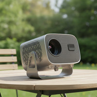 Display Device with Stand Portable Smart Display Device Compact for Movie Nights, Home Entertainment