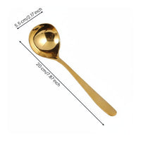 Stainless Steel Soup Spoon Long Handle Soup Spoon Thickened for Restaurant Owners, Kitchens, Restaurants