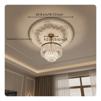 French Design Ceiling Medallion Lightweight Light Fixture Plate Easy to Install