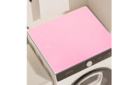 Dust-Proof Silicone Appliance Mat Multi-Functional Washing Machine Top Cover Heat Resistant Refrigerator Top Protector Easy to Clean for Kitchen, Laundry Room