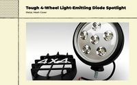 6000K LED front light for SUV