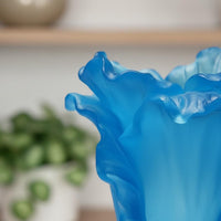 Art Glass Vase Translucent Home Decor Handmade