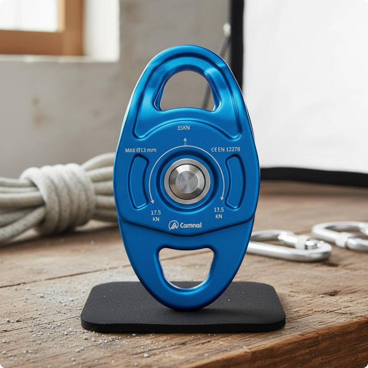Double Rope Pulley Fluid Rotation Side Plate Pulley Quiet Operation