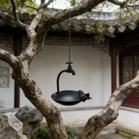 Faucet Bird Feeder Decorative Outdoor Decor Weather-Resistant for Garden, Yard
