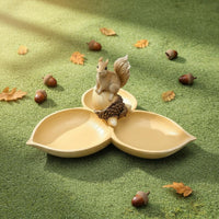Squirrel Storage Bowl Multi-Functional Squirrel Candy Dish Creative Design