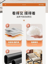 新款网红扶手椅客厅休闲椅户外露营春游懒人休闲超舒服可躺沙发椅