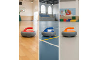 Dry-Land Sweeping Puck Stone Training Floor Sweeping Puck Stone Indoor Athletic Gear for Schools, Athletes