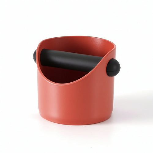 Mini Knock Box Compact Espresso Knock Box with Bar Stable for Home Baristas