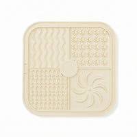 Silicone Lick Mat Slow Feeding Textured Lick Mat Raised Rim for Licking Use