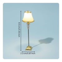 Sand Table Light Model DIY Friendly Miniature Table Lamp Lights Up for Hobbyists