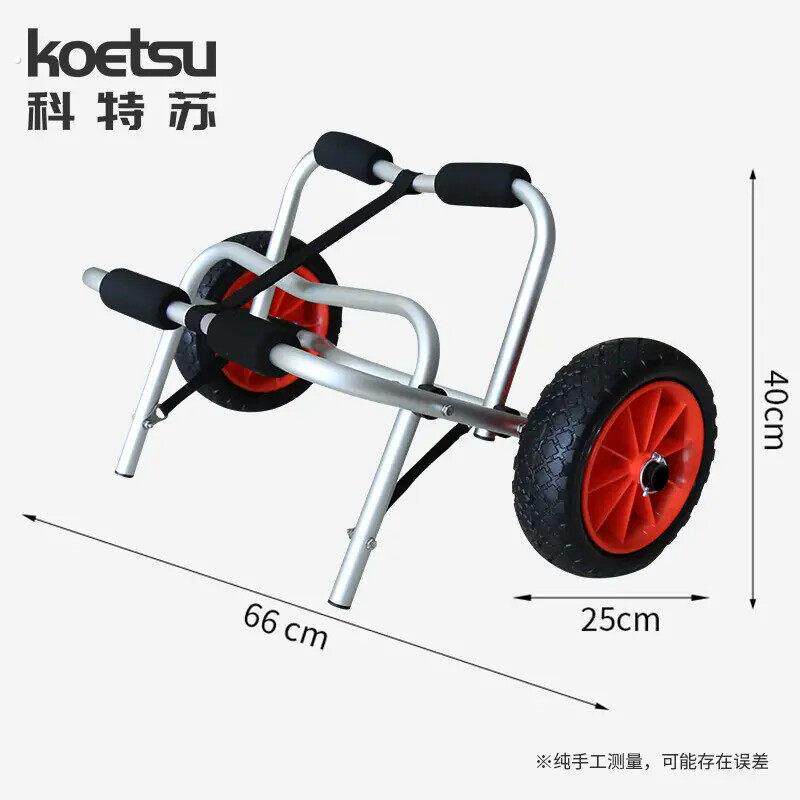Kayak Cart for Surfboards and Paddle Boards with Heavy-Duty Stand