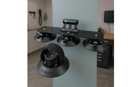 Thru Axle Fork Mount Rack Quick Release Suction Bike Rack 120 km/h Vehicle Accessory Rubber and Nylon