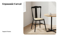 Spindle Rear Wooden Chair Natural Simplicity Design Design Character Spindle Frame Chair Vintage Design Traditional Styling