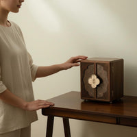 Wooden Jewelry Box Large Capacity Multi-Layer Jewelry Cabinet Dust-Resistant Household Storage for Bedroom