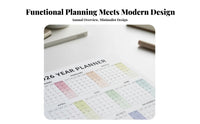 2026 Horse Year Desk Calendar, Fitness Log