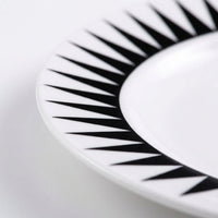 Bone China Dinner Plate, Modern Minimalist Style