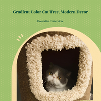 Cat tree with condo