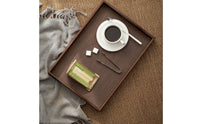 Walnut Serving Tray Smooth Walnut Serving Board Portable for Hosts, Tea Service, Coffee Table, Home Cafe