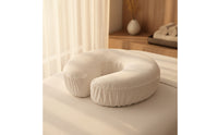 50 Pieces Massage Headrest Cover C-Shaped Pillow Cover Covers for Beauty Salons