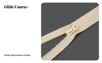 Fastener Repair Parts sturdyDuty Fastening Components Separating Fastener Sturdy Slide Fastener for DIY Hobbyists, Manufacturers, Backpacks, Tents