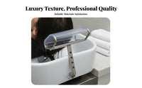 Replacement Shampoo Bowl Headrest Anatomically Designed Support Shampoo Chair Headrest Waterproof Hair Washing Station Neck Pillow for Barbers