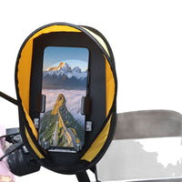 Electric Motorcycle Windshield Sun Shade Phone Mount Rain Cover