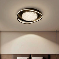 Full-Spectrum Flush Mount Ceiling Light Bright LED Ceiling Light Flicker-Flickerless Fixture Easy Installation for Study Room