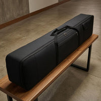 88-Key Keyboard Bag Multiple Pockets Soft Padded Keyboard Case Front Pocket