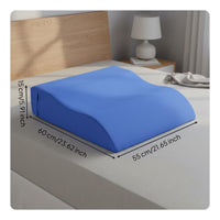 Leg Elevation Pillow Ergonomic Design Knee Support Ramp Breathable Textile