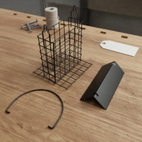 Metal Bird Feeder House Iron Outdoor Pet Supply Flat Tray for Garden