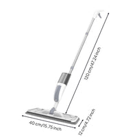 Mist Mop with Detachable Water Tank Ergonomic Damp and Dry Mist Mop Leakproof for Hardwood Floors