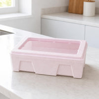 24L Food Grade EPP Insulated Cooler Box for Tiramisu Cake Ice Cream Outdoor Commercial Stall Refrigeration Car Use