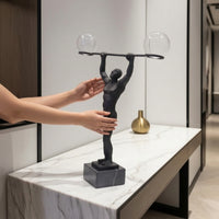 Sculptural Figurine Minimalist Home Decor Accent Artistic for Office Desk