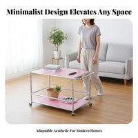 Stackable Cube Organizer Minimalist aesthetic Accent Cabinet Pastel rosy adaptable Design for Students