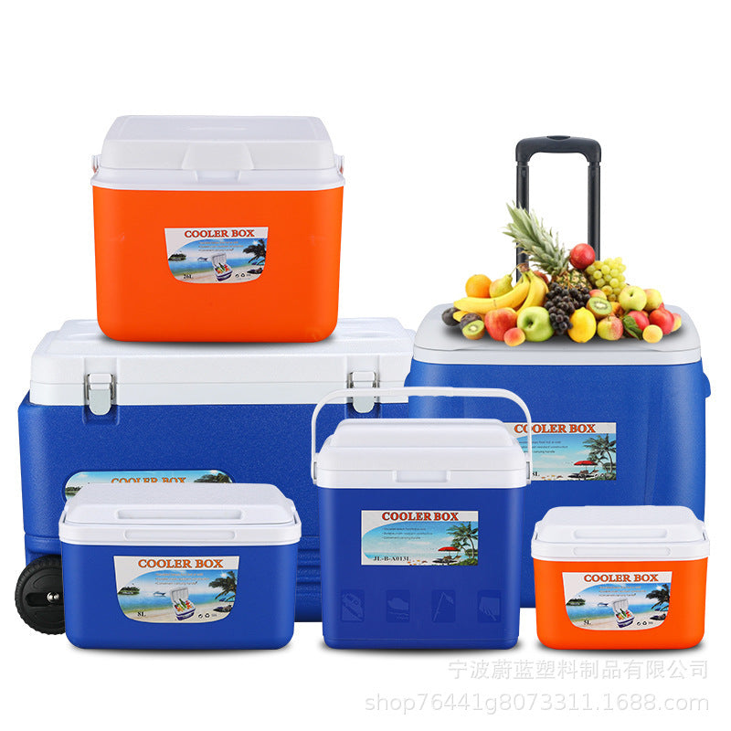 5L 8L 13L 26L Food Insulated Cooler Box, Portable for Car, Outdoor Camping, Picnic, with Handle
