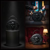 Crossbody Bag with Detachable Strap Structured Handbag   Design Edgy Purse for Concerts, Night Outings