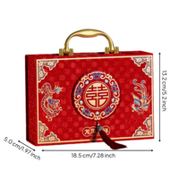 Gold wedding keepsake box