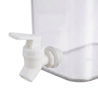 Fridge Water Dispenser and Drink Dispenser for Cold Brew PP Water Container, Large Capacity Style with Dispenser Tap