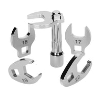 Open End Wrench with Two-in-One Head, Quick Change, Bull Horn Style, Adjustable