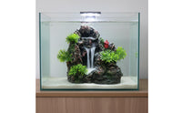 Sand Waterfall Ornament Natural Look Rockery Aquarium Decor for Home Display