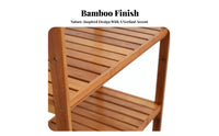 standalonestanding Multi-Tier Slatted Rack minimalist design Multi-Tier Plant Stand Sturdy and long-lasting Storage Furniture Space-Saving Design for Homeowners, Apartment Dwellers, Living Room, Kitchen, Bedroom, Bathroom